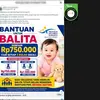 Cek Fakta: Tidak Benar Link Pendaftaran Bansos untuk Balita