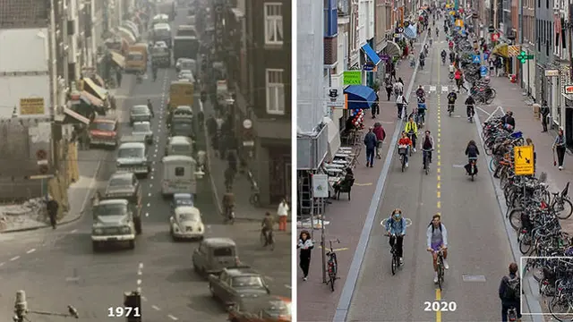 10 Foto Ini Perlihatkan Perbedaan Dulu dan Sekarang di Lokasi Sama, Curi Perhatian