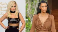 Rita Ora dan Kim Kardashian Pakai Baju Sama di Pesta Madonna