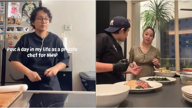 Jadi Chef Pribadi, Ini 6 Potret Arre Prianto Siapkan Hidangan Keluarga Nikita Willy