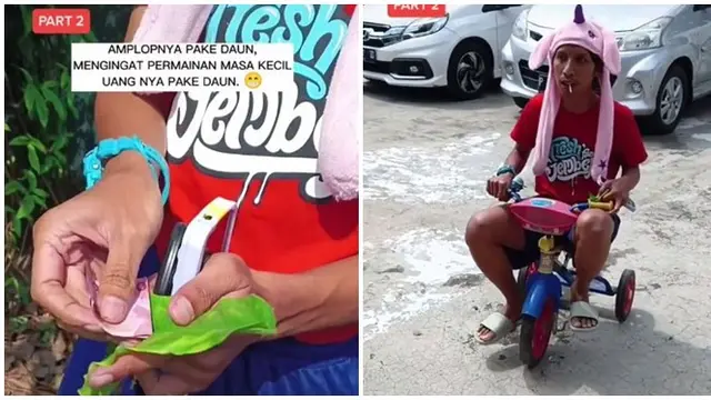 Gaya Heboh saat Teman Masa Kecil Datang ke Resepsi Pernikahan Ini Anti Mainstream