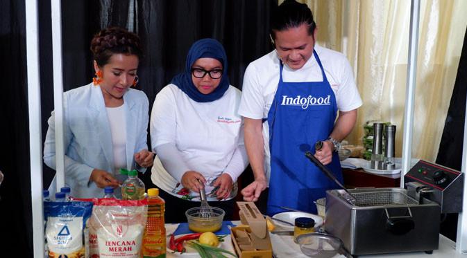 Chef Candra Yudasswara menghadirkan menu appetizer 