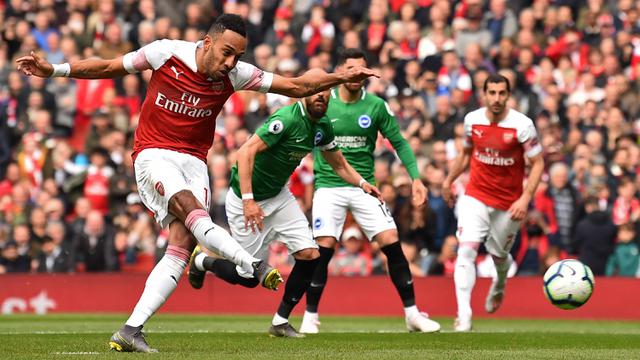 FOTO: Sempat Unggul, Arsenal Tertahan saat Hadapi Brighton