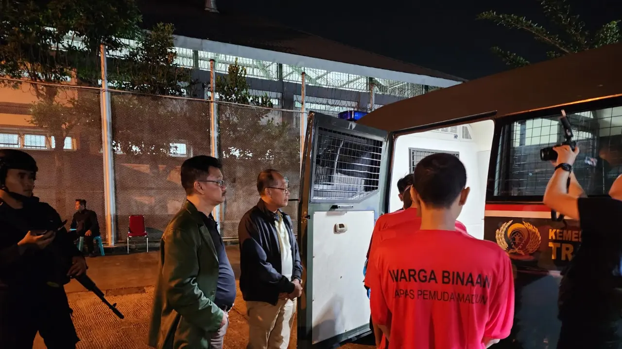Sebanyak 40 napi resiko tinggi dipindahkan ke Nusakambangan. (Istimewa)