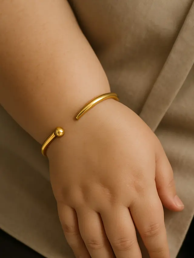 Model gelang emas untuk tangan gemuk (Foto: ChatGPT)