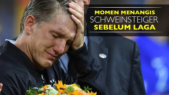 Momen Mengharukan Sebelum Laga Terakhir Schweinsteiger