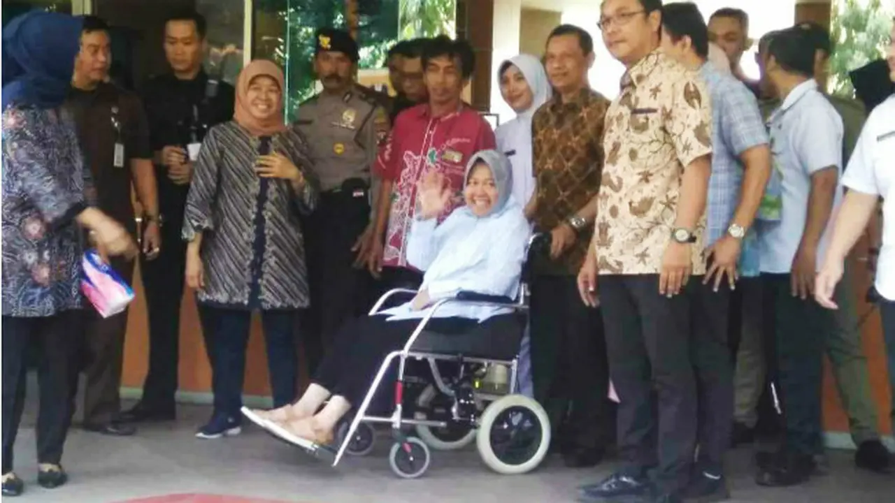 Wali Kota Risma Keluar Rumah Sakit