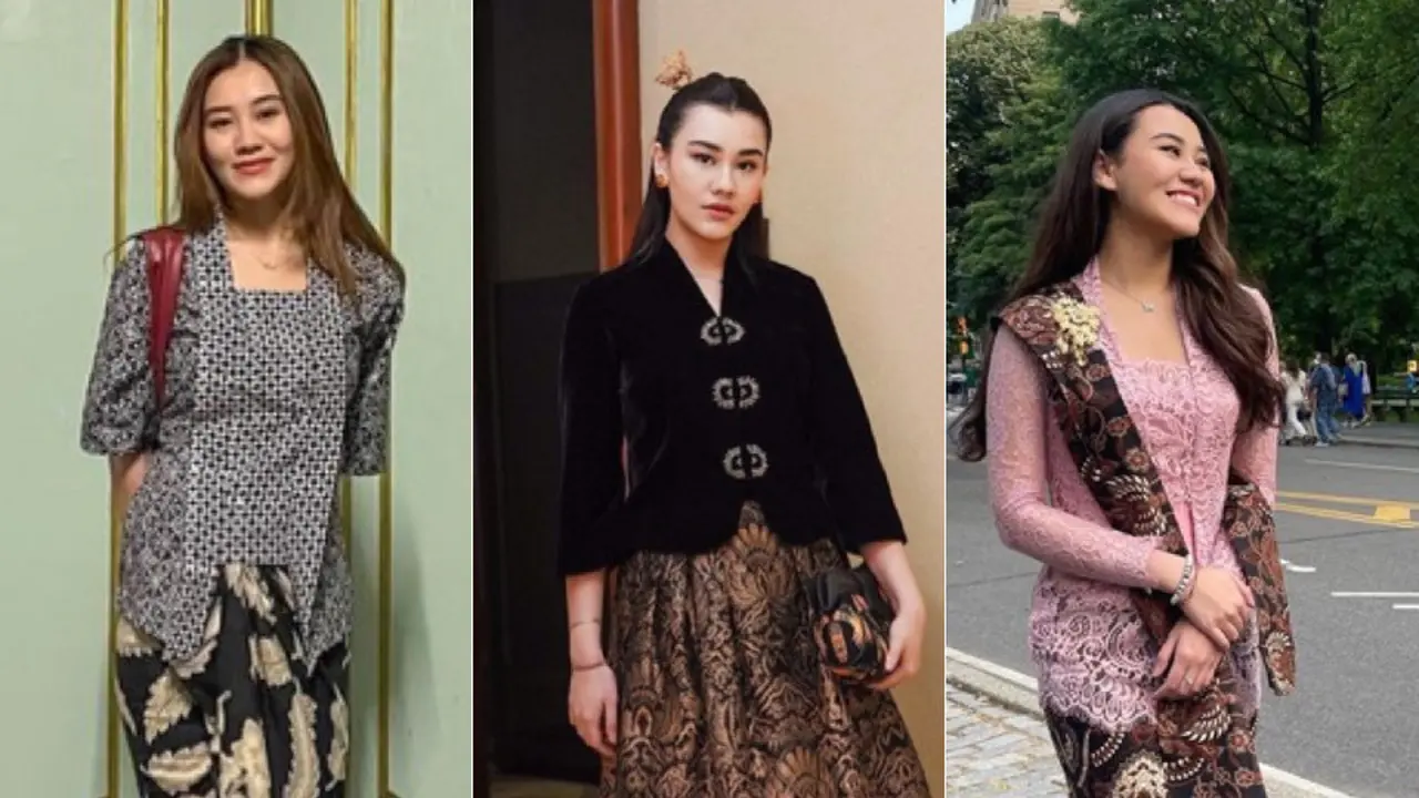 Gaya Aaliyah Massaid kenakan kebaya