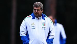 Pelatih Sementara Timnas Italia, Silvio Baldini. (X/FIGC)