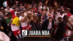 Toronto Raptors mengukir sejarah sebagai tim asal Kanada pertama yang menjadi juara NBA. Raptors mengalahkan Golden State Warriors 4-2 di Final NBA 2019.