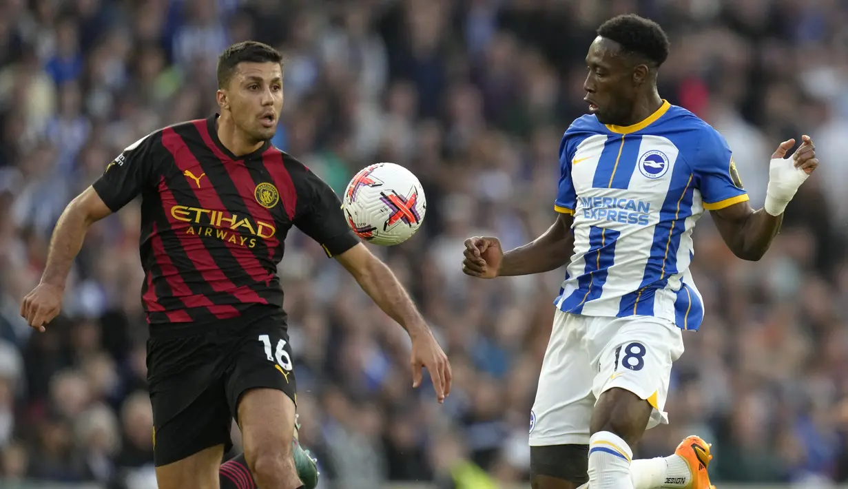Hasil imbang tidak mengubah posisi kedua tim di klasemen Liga Inggris. (AP Photo/Kirsty Wigglesworth)
