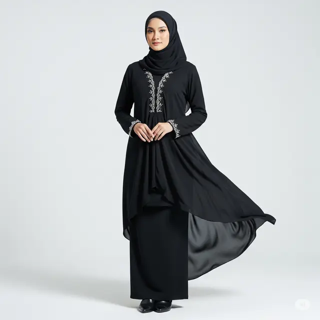 9 Model Gamis Syar’i Elegan untuk Acara Formal yang Wajib Dicoba: Tampil Anggun dan Sopan