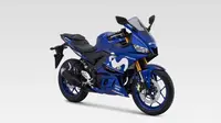 Yamaha YZF-R25 Livery memberikan kesan yang lebih sporty layaknya motor motoGP. (Foto: Yamaha Indonesia)