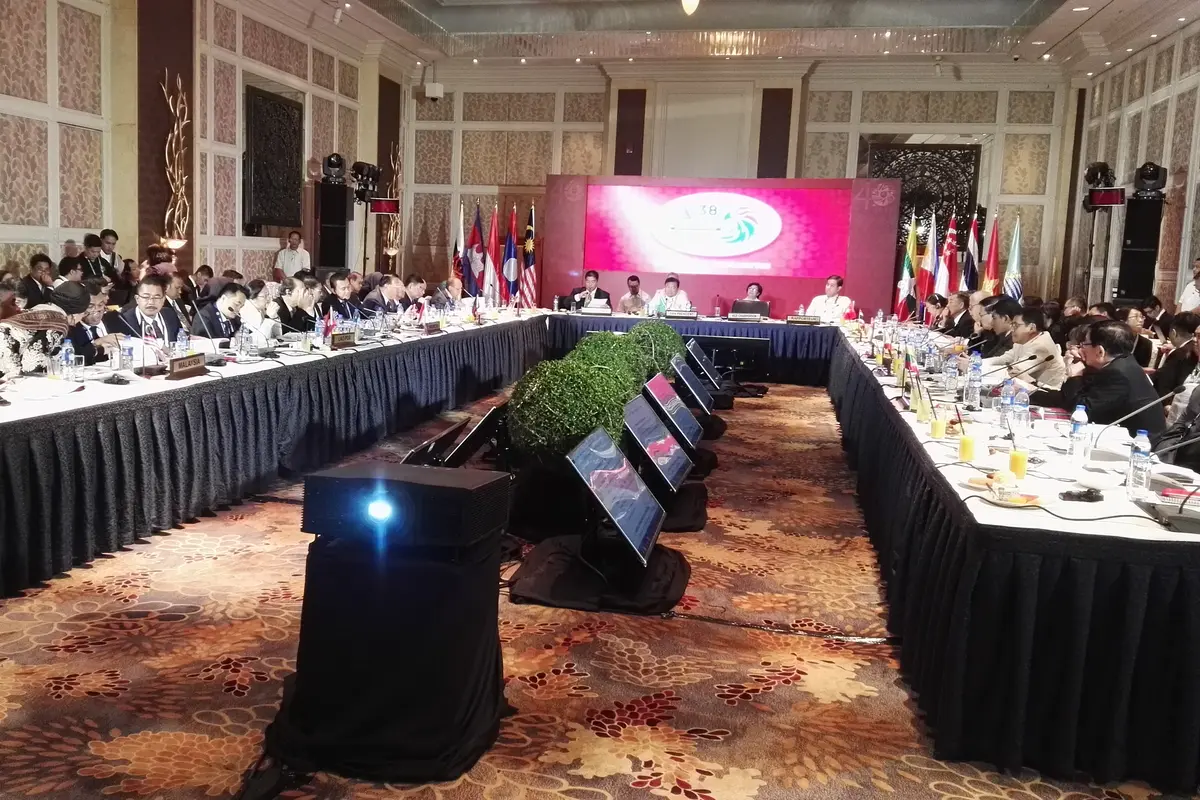 Sidang Umum Parlemen Se-Asia Tenggara atau ASEAN Inter-Parliamentary Assembly (AIPA) di Manila. (Liputan6.com/Raden Trimutia Hatta)