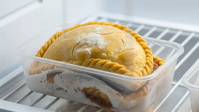 Frozen food pastel tutup beku