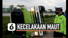 Kecelakaan maut kembali terjadi di jalan Tol Cipali Senin (11/1) pagi. Sedikitnya 4 penumpang tewas dalam Insiden ini.