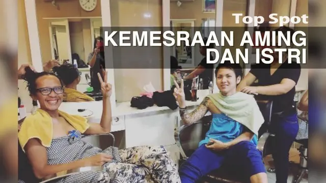 TOP SPOT: 6 Kemesraan Aming dan Evelyn yang Terekam Kamera