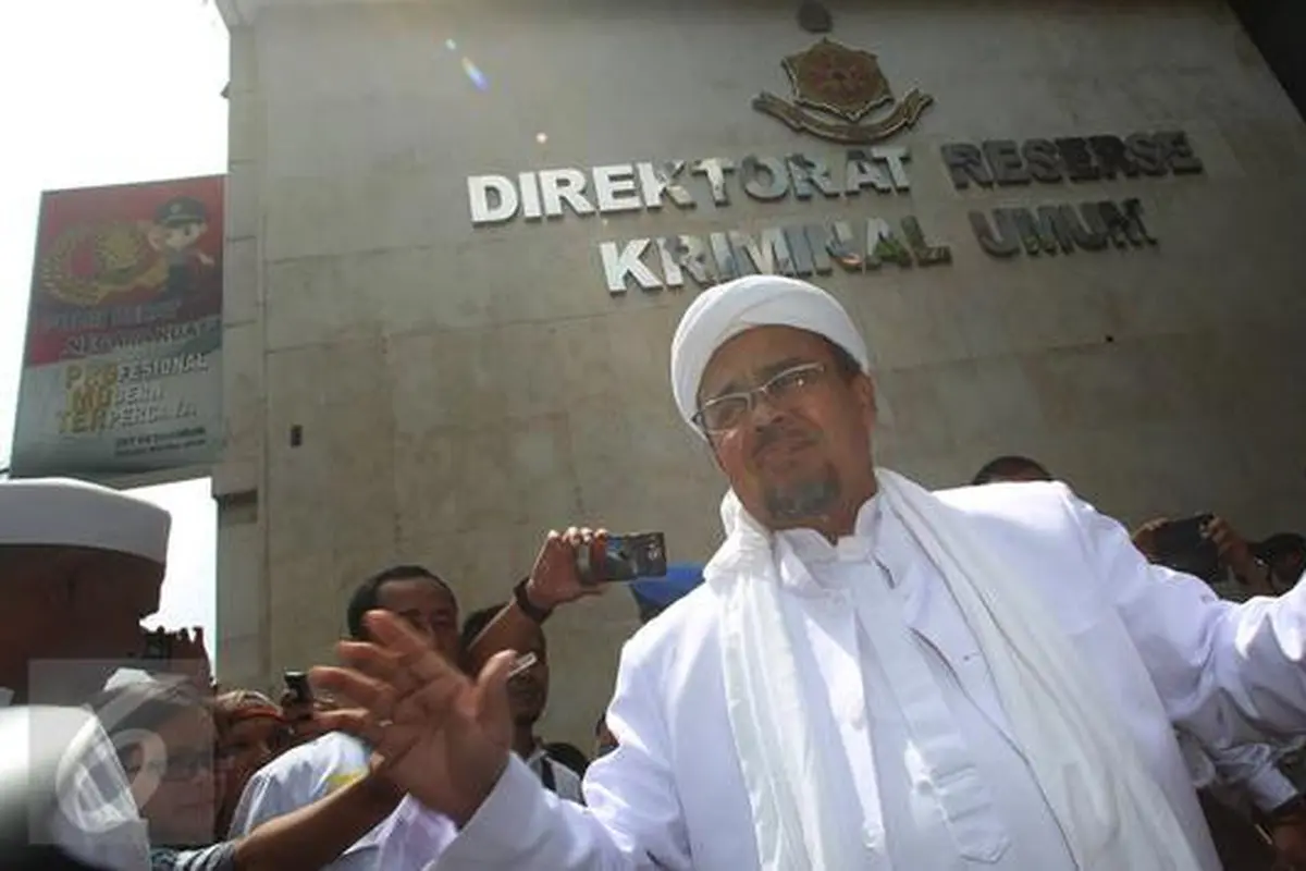 Rizieq Shihab Tersangka
