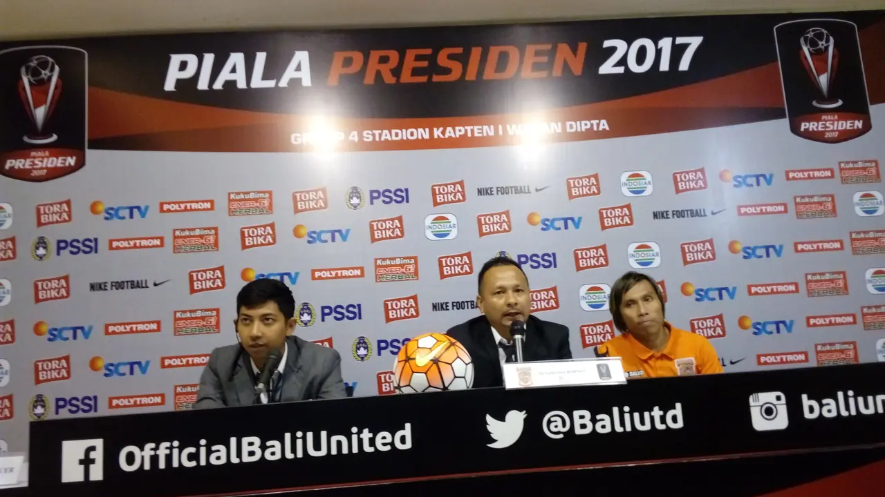Pelatih Pusamania Borneo FC (PBFC) Ricky Nelson
