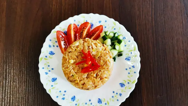 Resep nasi goreng oatmeal