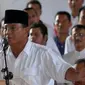 Prabowo Subianto terpilih sebagai Ketua Umum Partai Gerindra dalam KLB di Bogor, Jawa Barat, menggantikan almarhum Suhardi