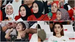 Sejumlah suporter wanita hadir menyaksikan langsung laga Timnas Indonesia Vs Brunei Darussalam pada laga Kualifikasi Piala Dunia 2026 zona Asia di Stadion Utama Gelora Bung Karno (SUGBK), Senayan, Jakarta, Kamis (12/10/2023). Berikut potret fans cantik di laga tersebut.