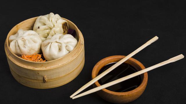 Ilustrasi dimsum siomay ayam udang