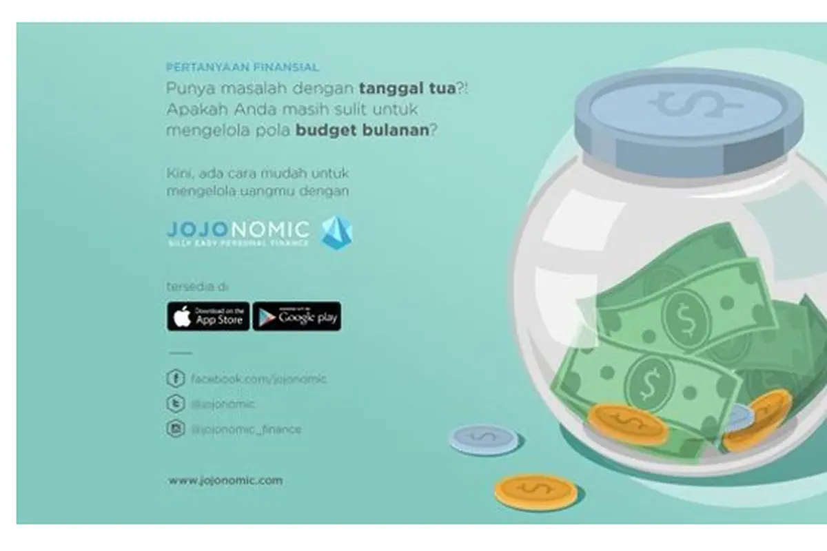 Jojonomic, Aplikasi Keuangan Pembunuh Tanggal Tua