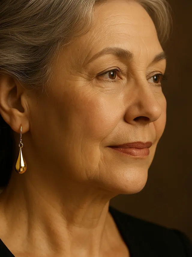 Model Anting Toge untuk Ibu-Ibu Usia 50 Tahunan