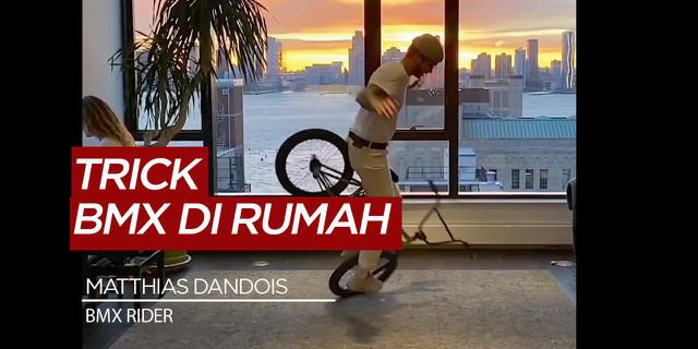 VIDEO: Karantina Akibat Virus Corona, Rider BMX ini Tetap Kreatif