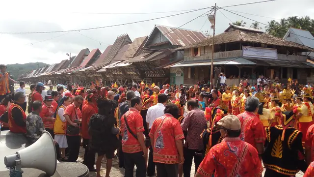Megahnya Rumah Raja Nias, Omo Nifolasara Sebua