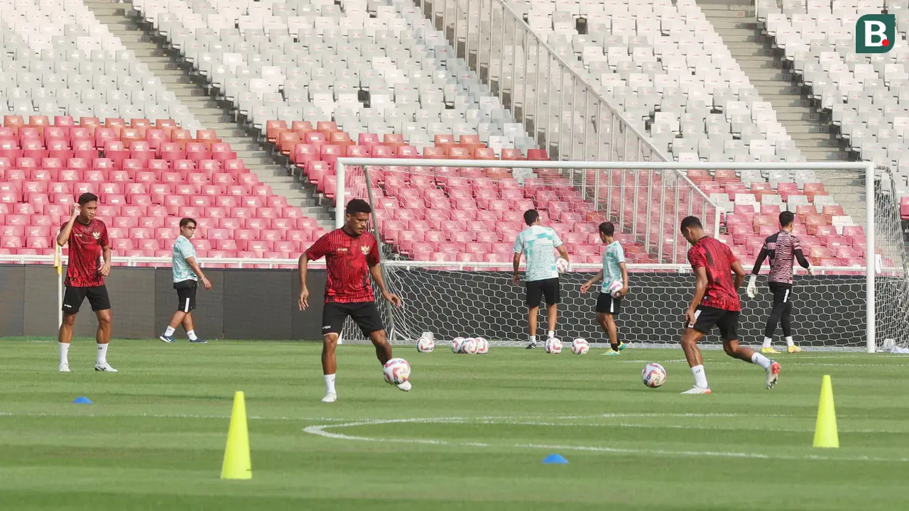 Latihan resmi Timnas Indonesia vs Irak di Kualifikasi Piala Dunia 2026