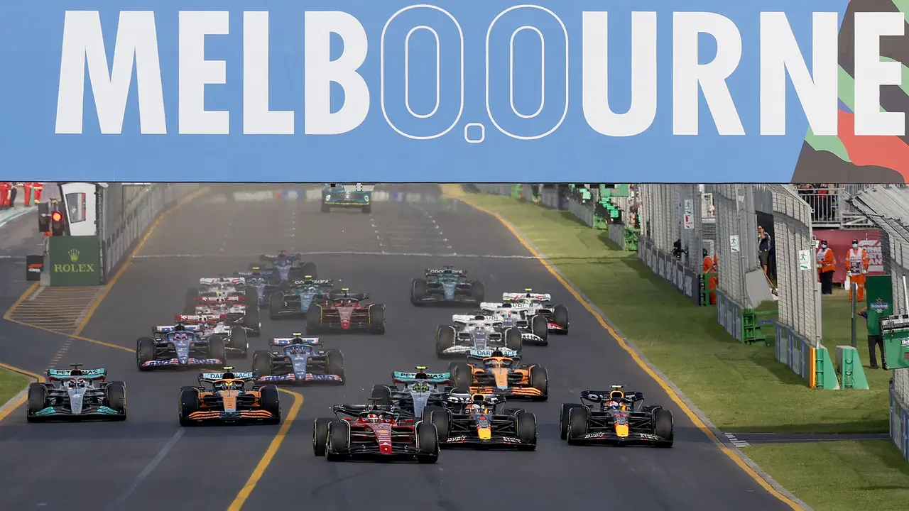 Foto: Aksi Charles Leclerc Saat Sabet Gelar Grand Slam Formula 1 Pertamanya di GP Australia
