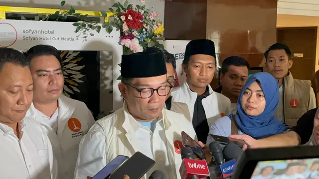 Calon Gubernur (Cagub) Jakarta nomor urut 1 Ridwan Kamil (RK) (Liputan6.com/Winda Nelfira)