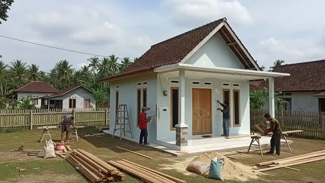 10 Langkah Praktis Bikin Rumah Lama Terlihat Baru Seperti Hasil Renovasi Profesional/ Ilustrasi AI