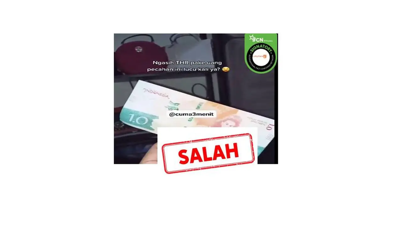 Cek Fakta uang baru Bank Indonesia