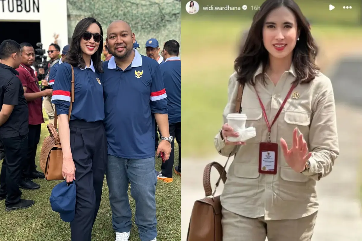 Tampilan Tas Branded Lokal yang Dipakai Widi Wardhana Selama Retreat Kabinet, Jadi Sentuhan Mahal di Segala Outfit
