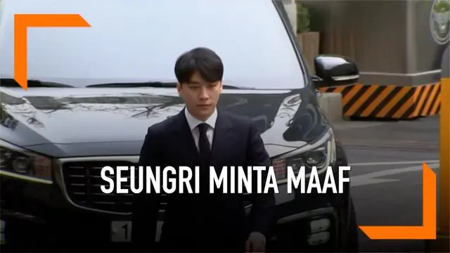 VIDEO: Jalani Pemeriksaan, Seungri Eks BIGBANG Minta Maaf