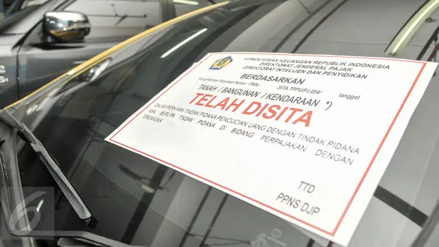 20170126- DJP Sita Barang Mewah Hasil Pajak Fiktif-Jakarta- Yoppy Renato