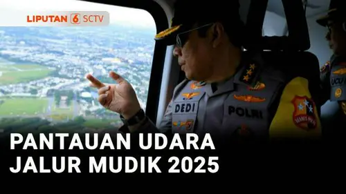 VIDEO: Gunakan Heli, Irwasum Polri Pantau Arus Mudik di Tol dan Jalur Arteri Jakarta-Cirebon