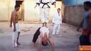Citizen6, Jambi: Anggota Judoka kungfu Indonesia Riau-Batam sedang berlatih. (Pengirim: Pahala Gultom)