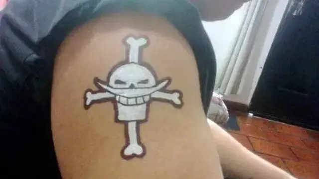 6 Tato Shirohige One Piece Ini Bikin Wibu Senyum Lebar