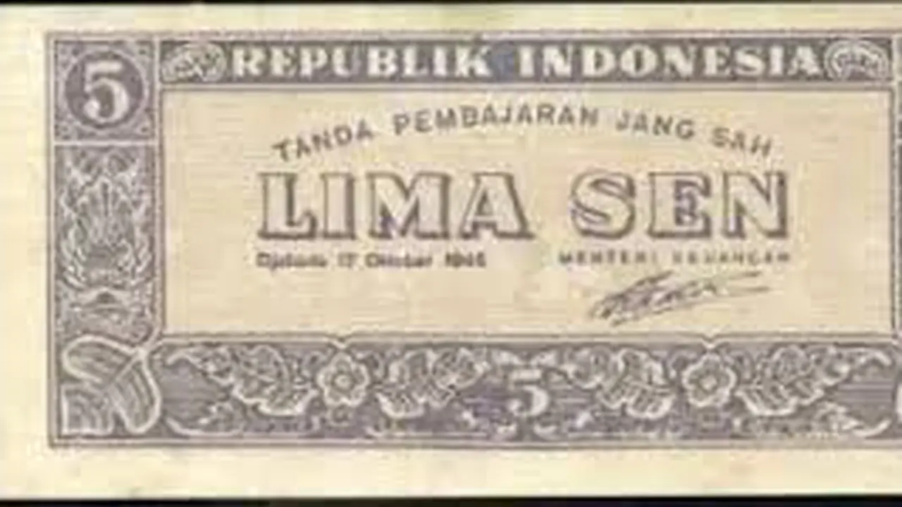 30 September 1946, RI Miliki Mata Uang Sendiri