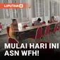 Hari Pertama ASN WFH, Balai Kota Jakarta Sepi