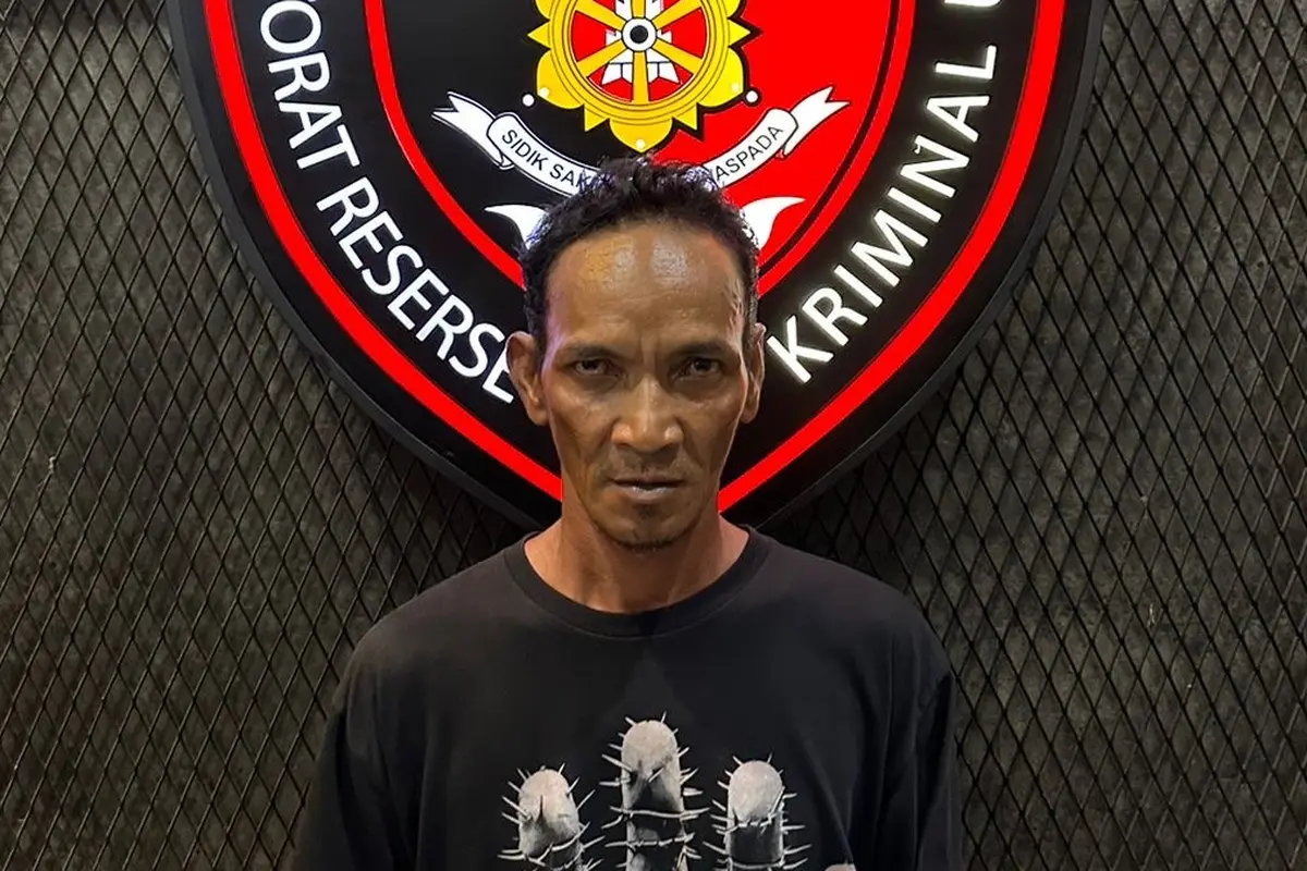 Polisi Tangkap Pria Bacok Teman di Bekasi