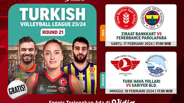 Liga Voli Turki 2023/2024 Pekan 21