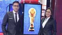 Donna Agnesia dan Darius Sinathrya Taruhan Selama Piala Dunia 2018