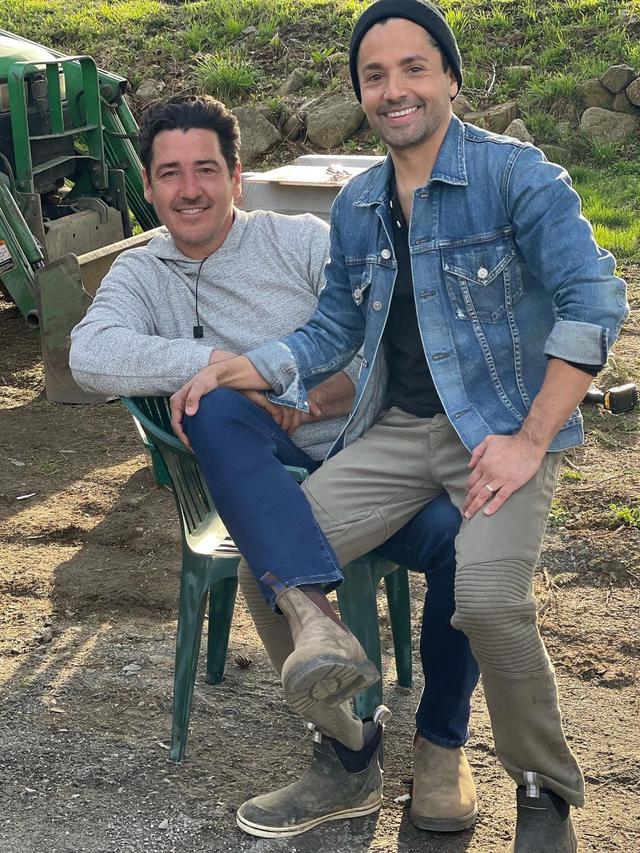 Jonathan Knight dan Harley Rodriguez. (Instagram/ JonathanRKnight)