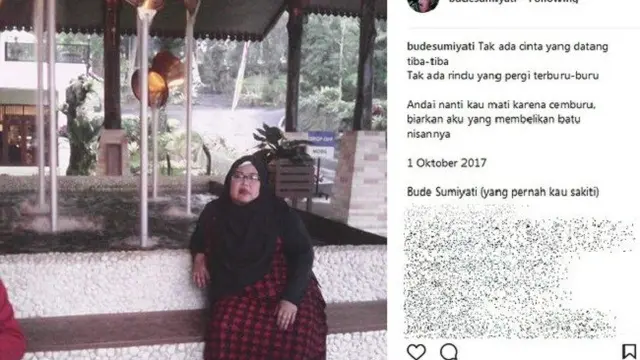 Bude Sumiyati, Sosok Bidadari Kocak yang Bikin Warganet Terus Tertawa