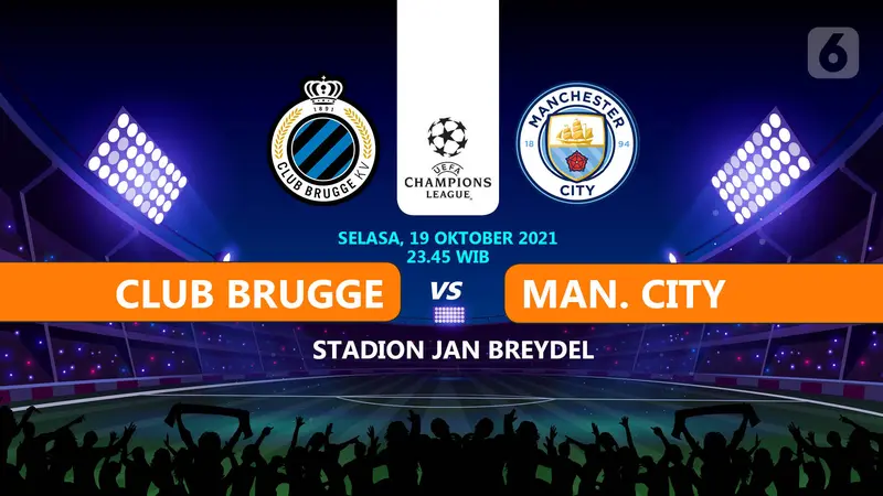 Club Brugge vs Manchester City